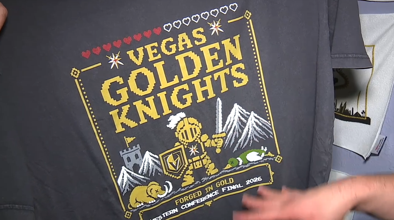 VGK merch: Local shop turns 'most hated' title into fan-favorite tees