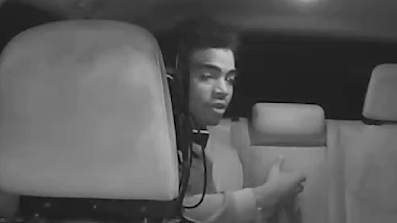 closeup of passenger who pulled gun on taxicab driver