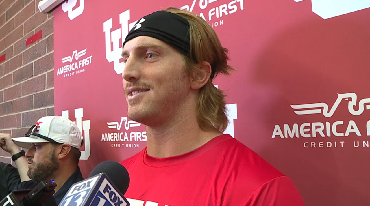 Utah's Noah Bennee embraces in-state rivalry with Utah State