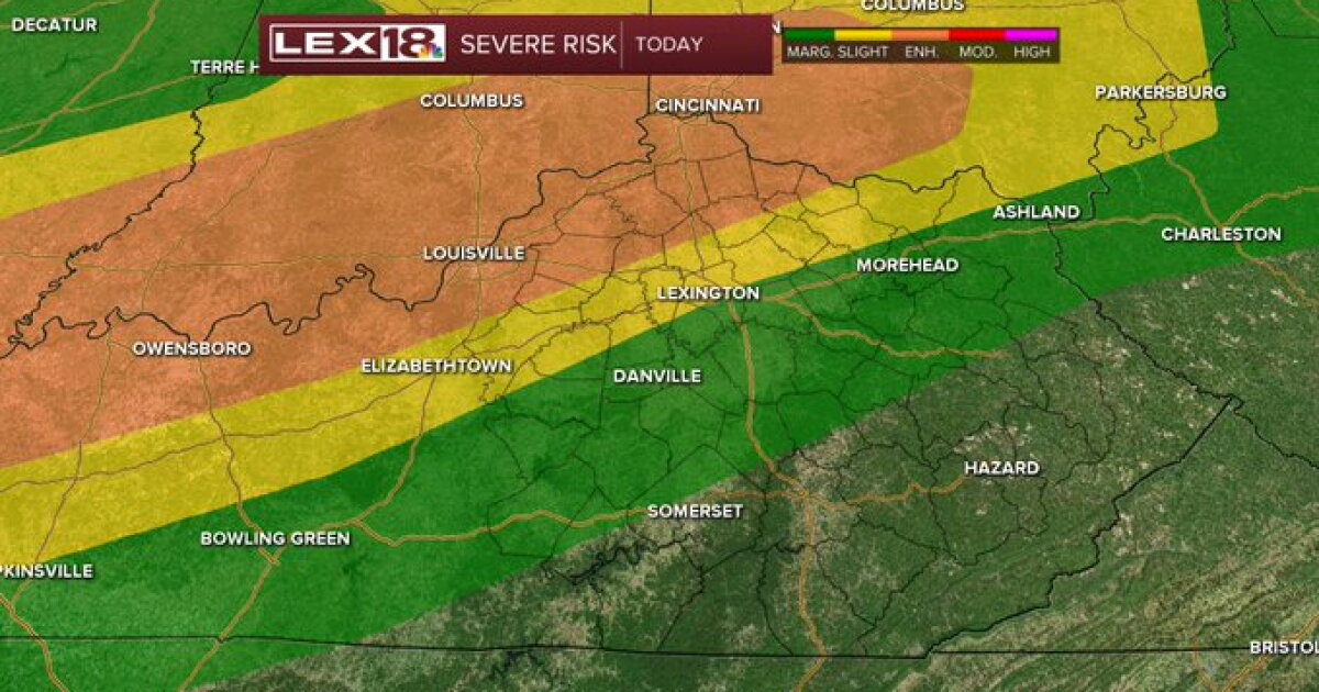 Strong to severe storms possible tonight