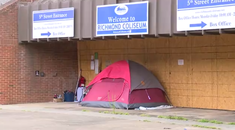 Richmond Coliseum and homelessness 01.png