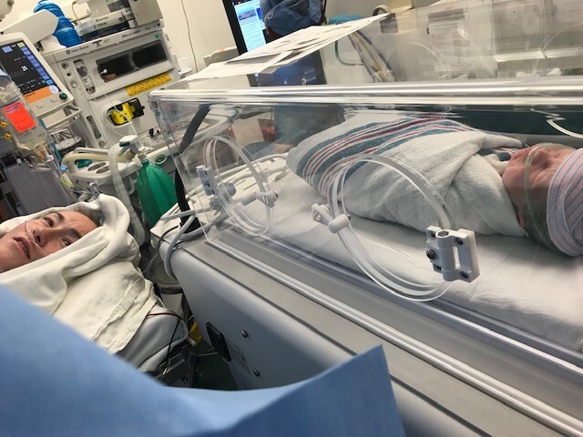 Atticus and Diana Moyer New Year's Day 2023