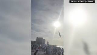 Blue Angels flyover