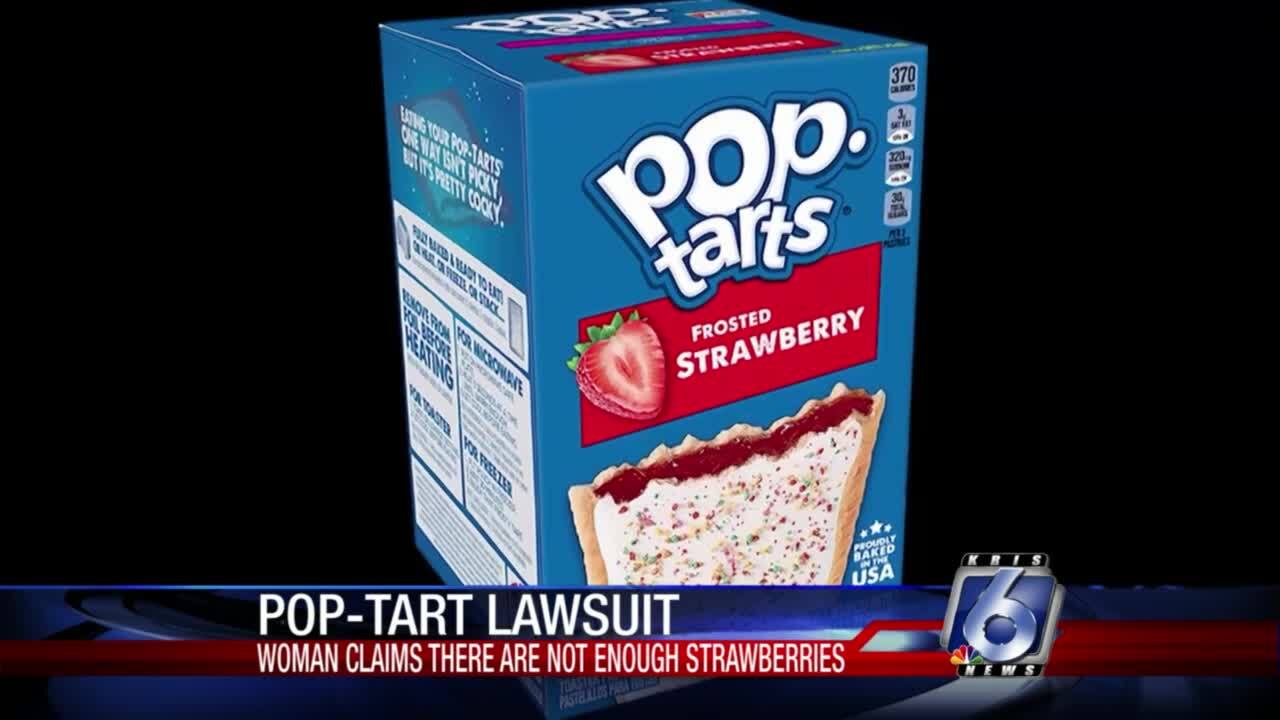 Lawsuit alleges there's not enough strawberries in strawberry Pop-Tarts