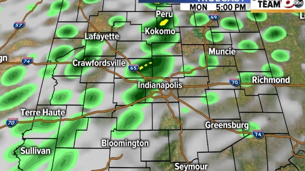 TIMELINE: When will the rain fall?
