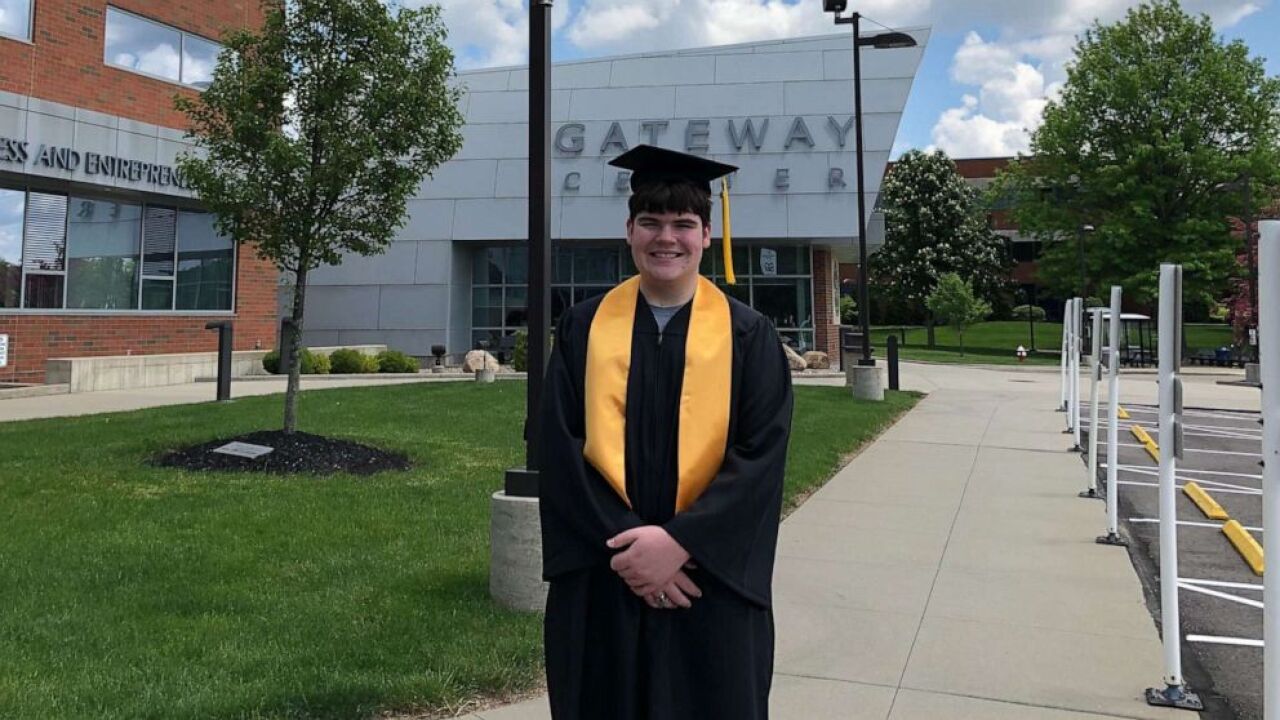 15-year-old in Ohio graduating from both high school and college this week