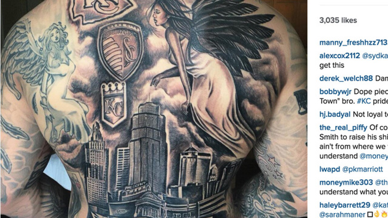 Broncos Shane Ray Defends Chiefs Logo Tattoo