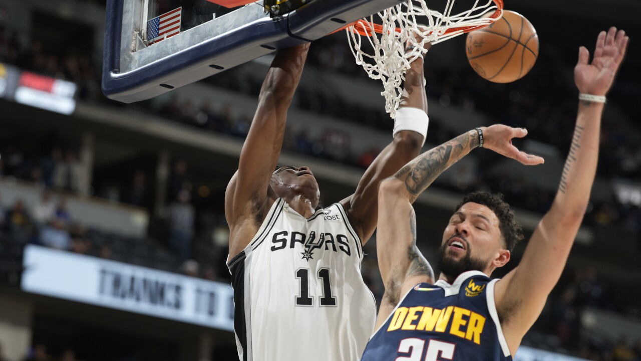 Spurs rout Nuggets 116-97, 1st win in Denver since 2017