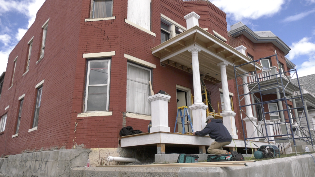 Mary MacLane's childhood home in Butte