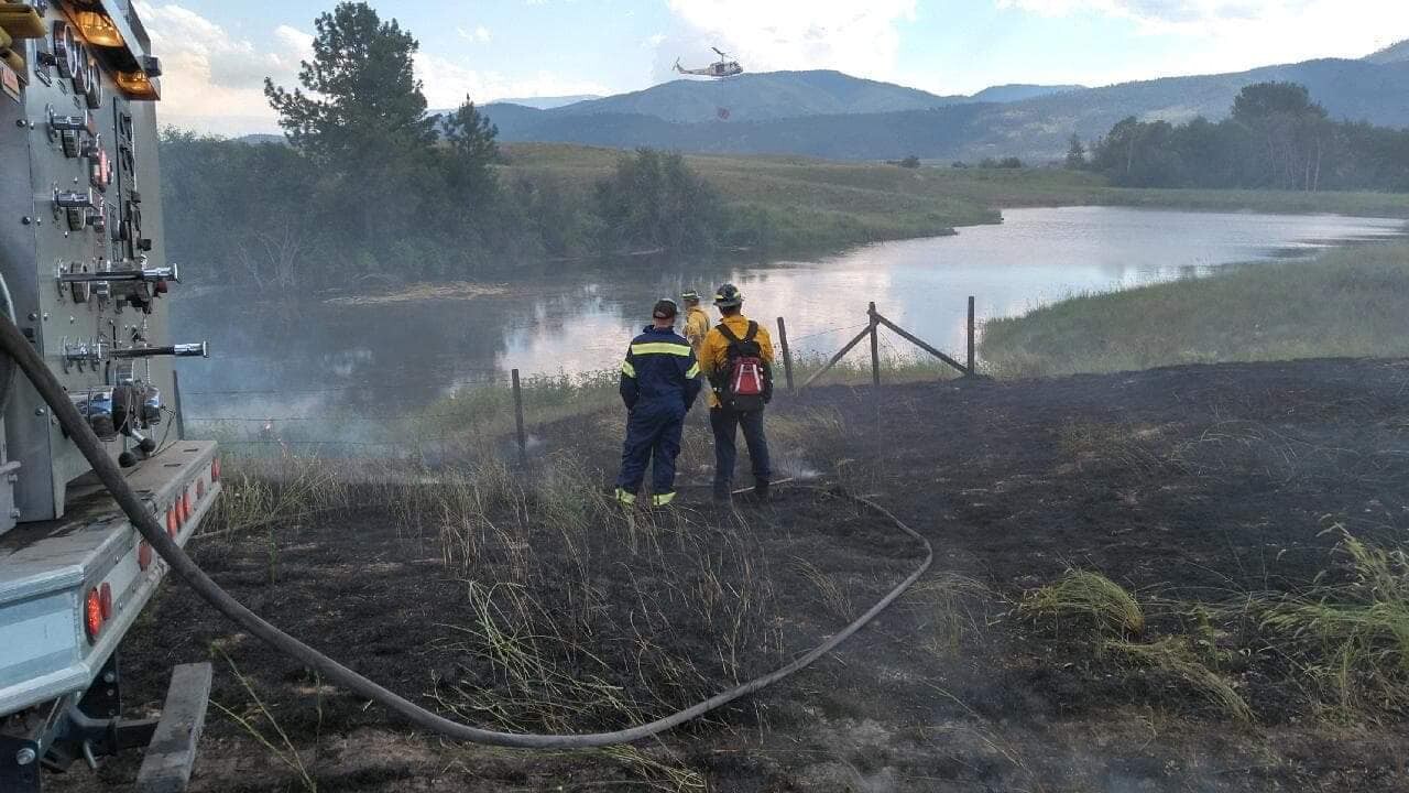 MSO Airport Wildfire