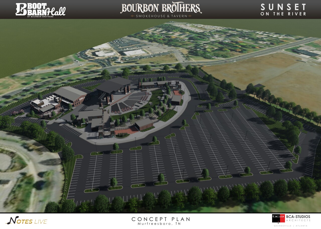sunset on the river amphitheater planned for Murfreesboro