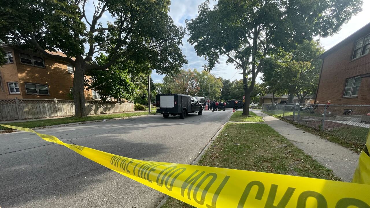 Large police presence near 68th and Hope