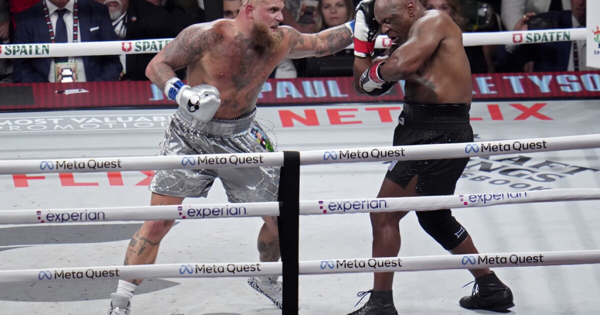 Jake Paul beats 58-year-old Mike Tyson because the hits do not match the hype