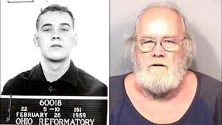 Frank Freshwaters, in his initial arrest and after his recapture.