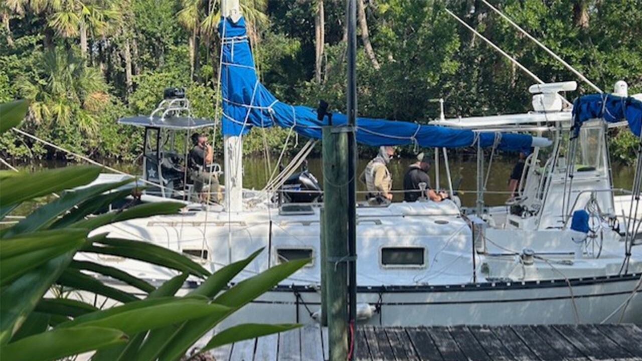 A stolen car crashed into a canal in the area of Southwest Kanner Highway and Southeast Cove Road on May 7, 2024 (1).jpg