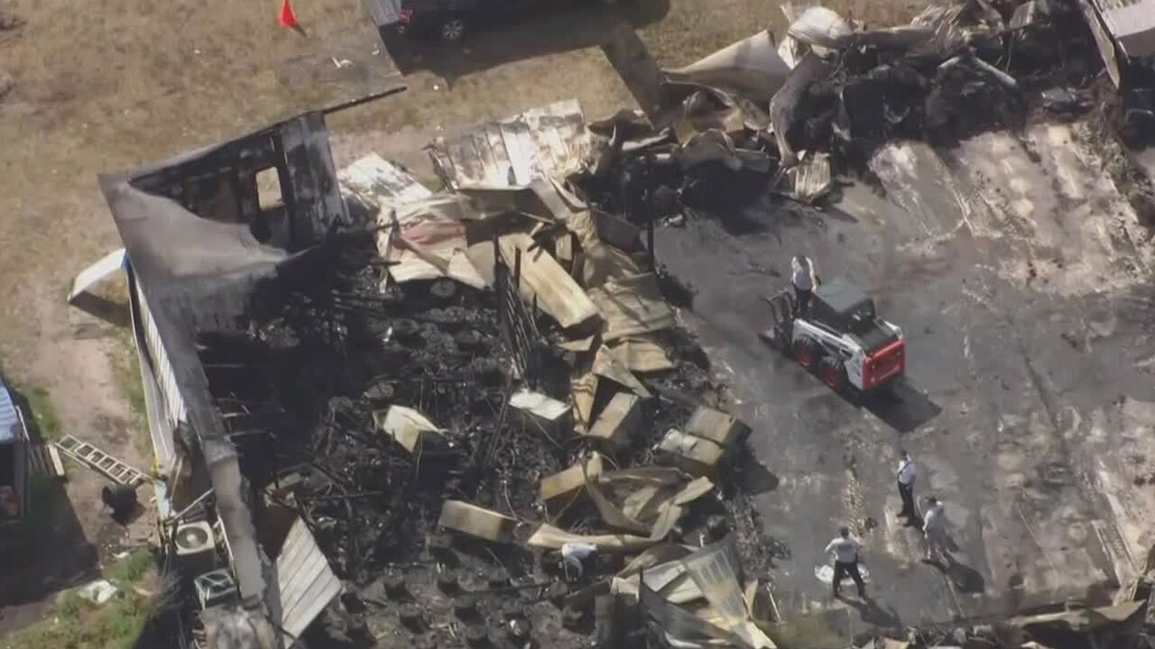 Indiantown Marijuana Grow House Fire, Feb. 17, 2022