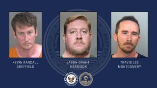 arrests of three men charged with child sexual abuse material crimes 