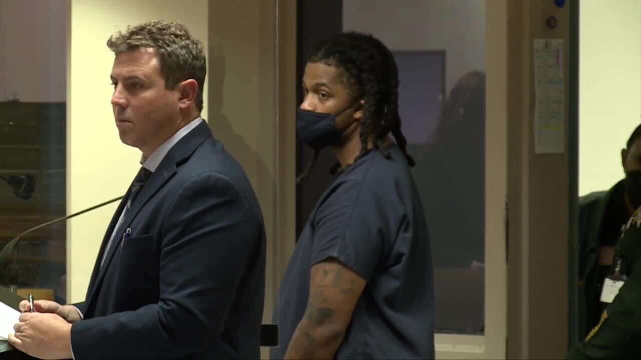 James Boswell at first court appearance after his arrest, Feb. 20, 2023