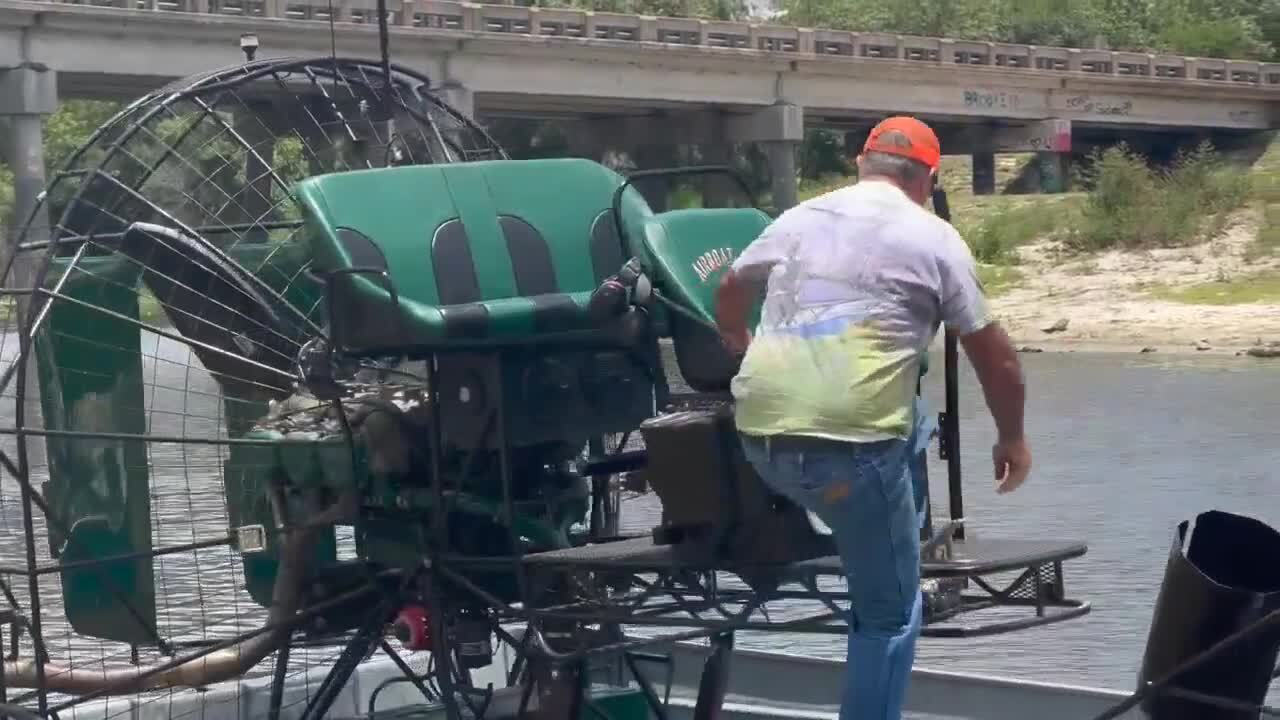 Airboat Peace River Arcadia Nocatee boat ramp DeSoto County