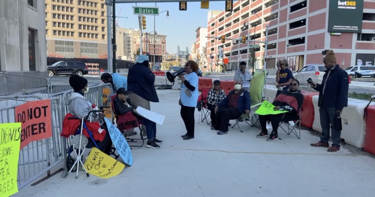 Photo: wxyz.com Protest