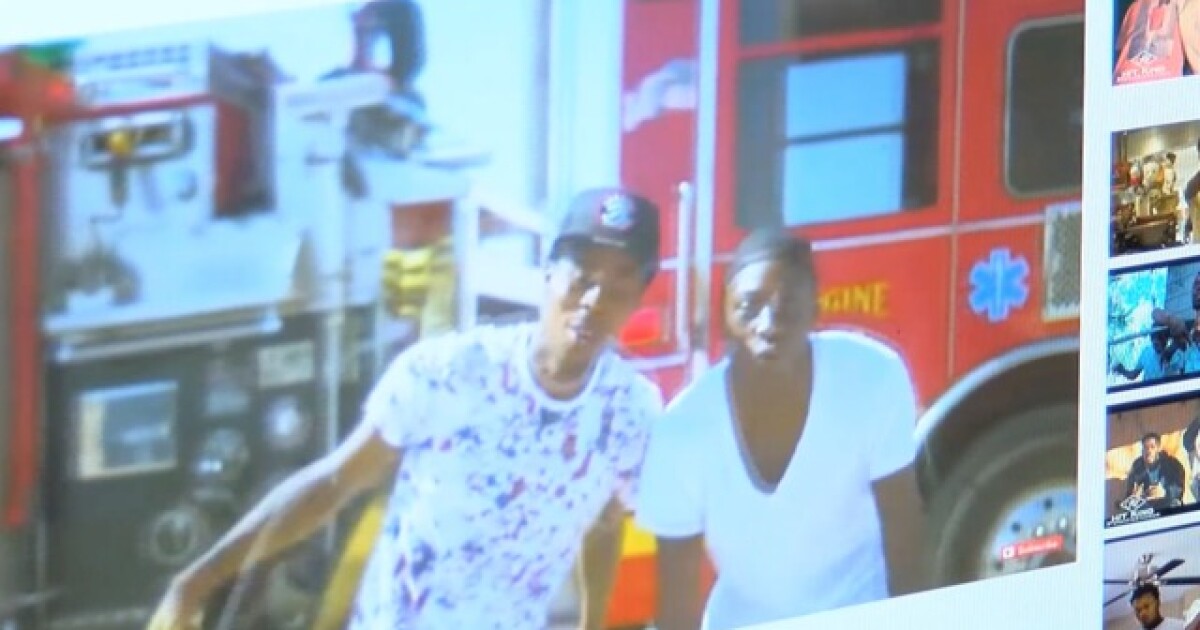 Wichita fire truck used in rappers' music video