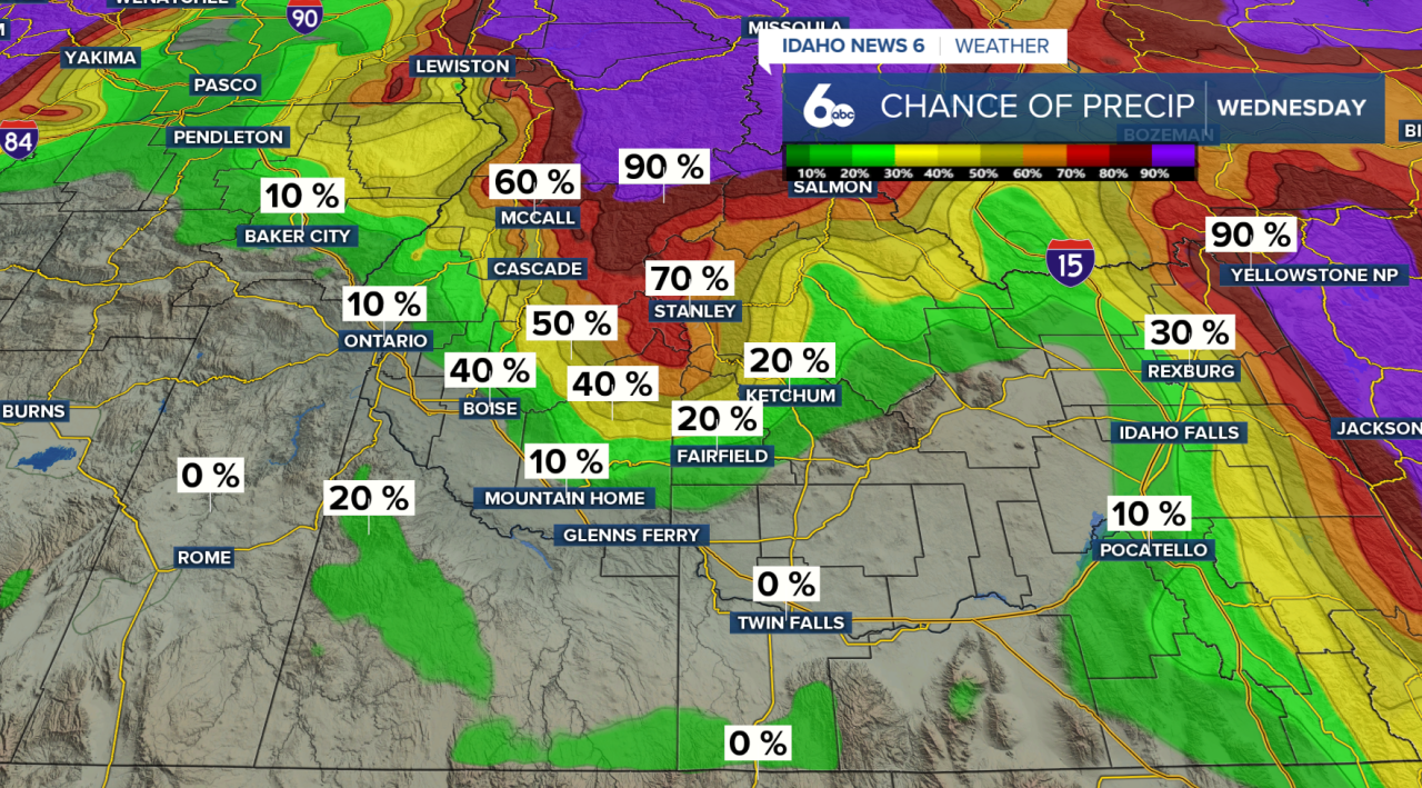 Chance of Precipitation