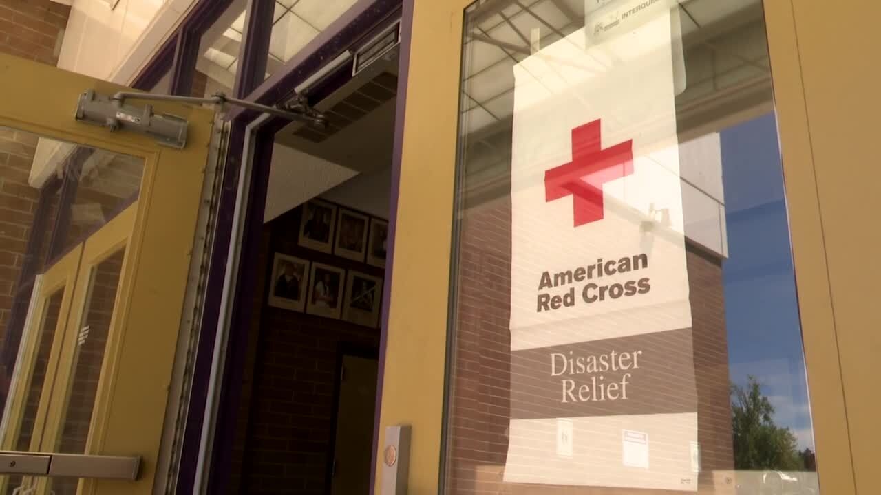 Elmo Fire Polson Red Cross shelter