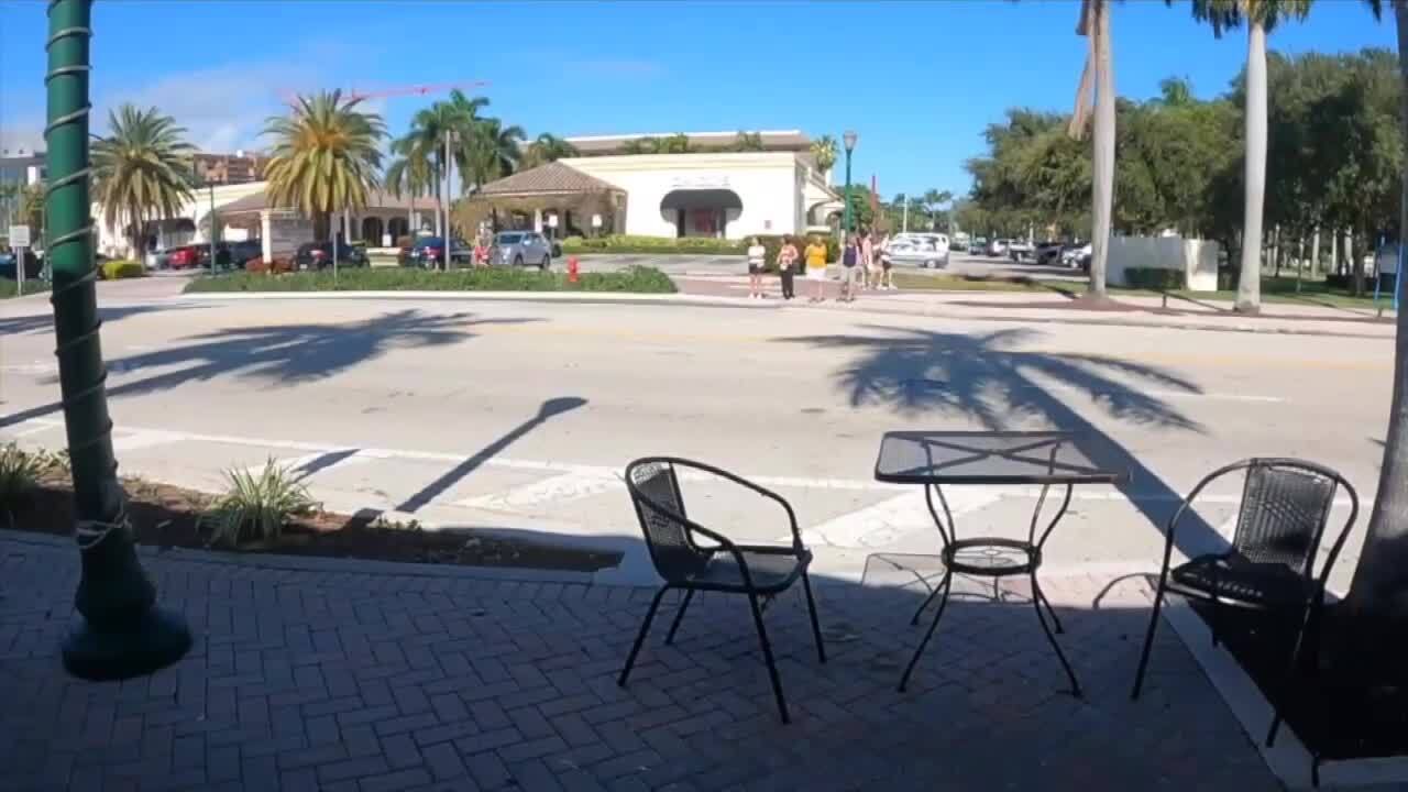 Public parking across Atlantic Avenue from Over the Bridge Cafe