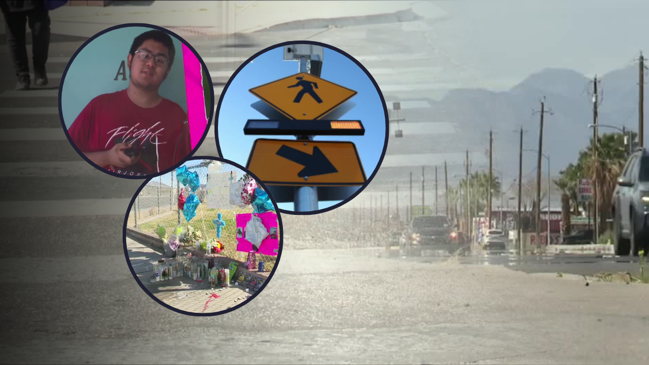 Traffic safety upgrades planned for Las Vegas crosswalk after teen's death