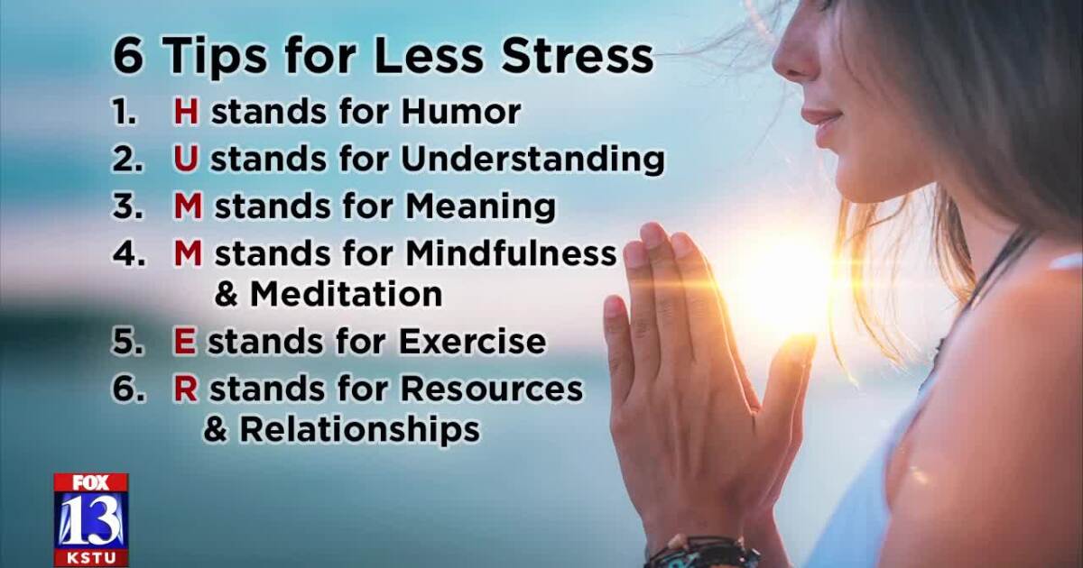 6 Tips for less stress