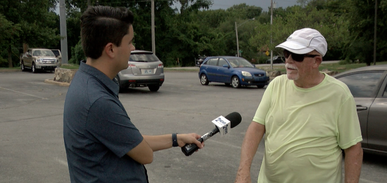 Brodie listening to Scott Zuege