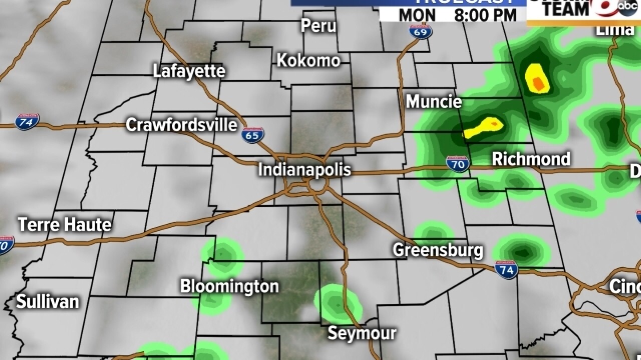 PHOTOS: When will rain hit central Indiana?