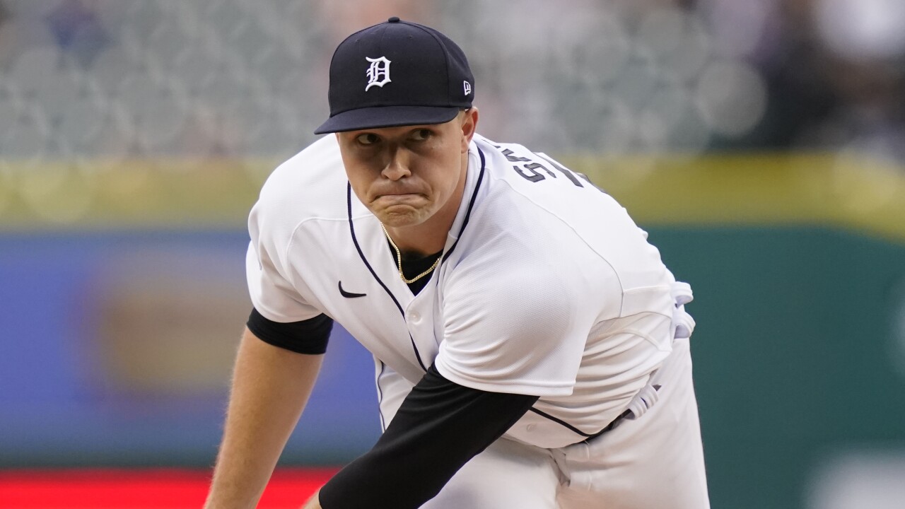Skubal goes 7, Schoop has 2 RBI in Tigers shutout of Twins