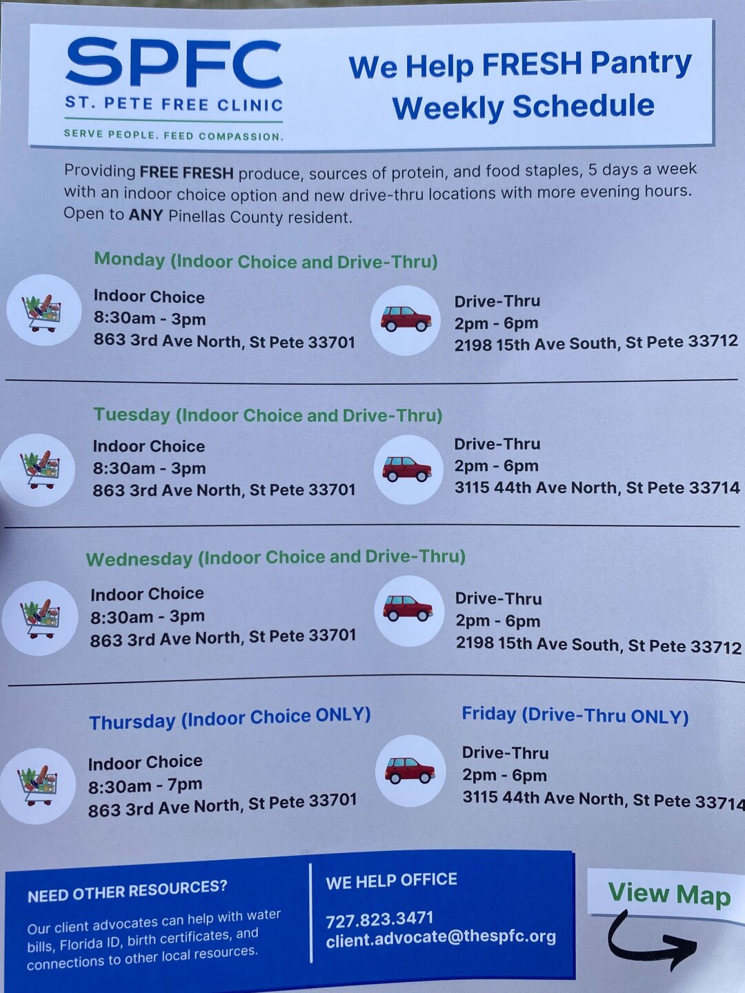 SPFC Free Grocery Giveaways