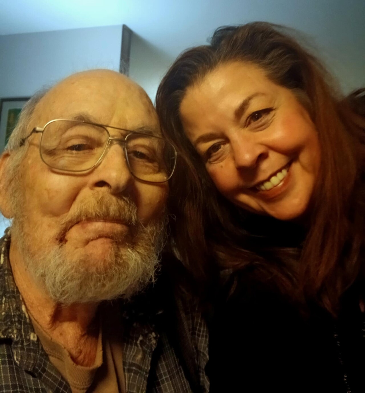 Andrew Robinson (left) and his daughter Lynn Markiewicz (right)