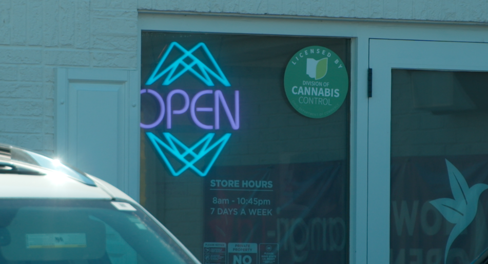Shangri-La Dispensary is open on Ohio Pike, but a second cannabis dispensary is suing Pierce Township over alleged extortion and pay-to-play for a permit.