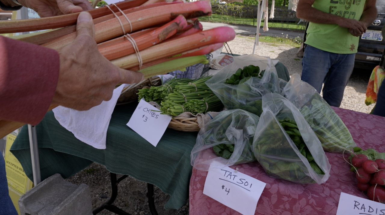 Rhubarb, please