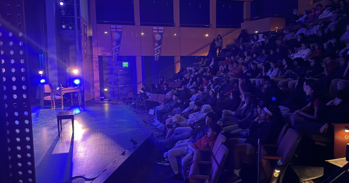 Nearly 200 Arizona students experience Edgar Allan Poe brought to life on stage just in time for Halloween