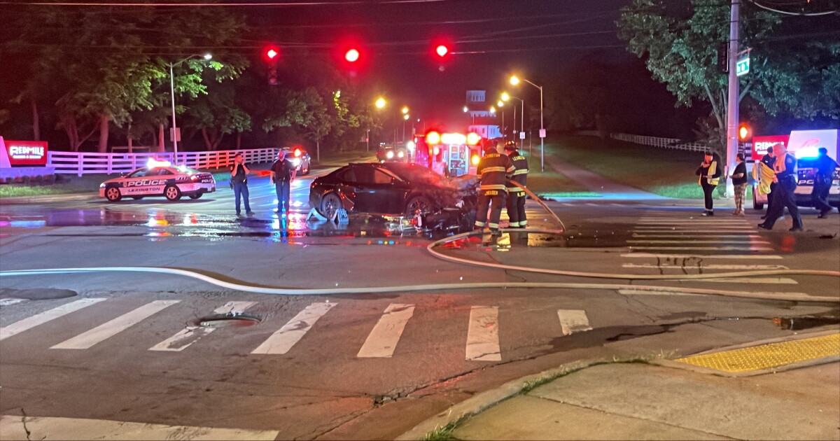 1 with life-threatening injuries after crash involving motorcycle in ...