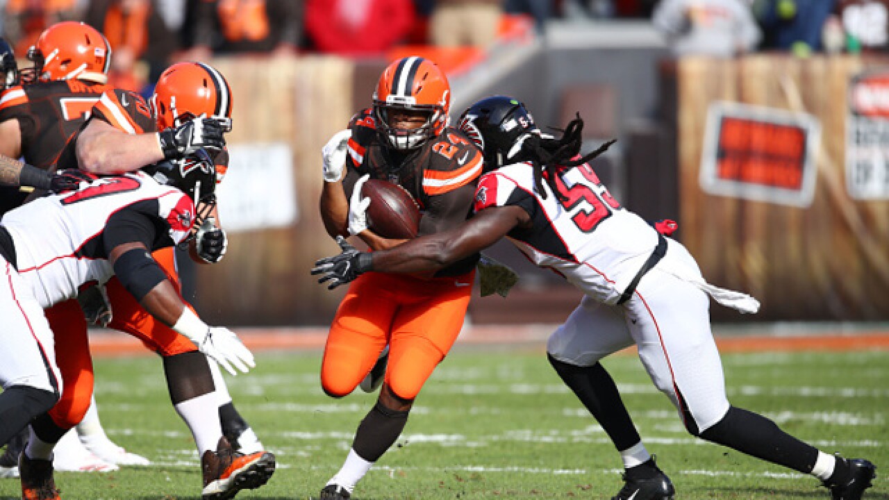 Nick Chubb gets longest run in franchise history against Falcons