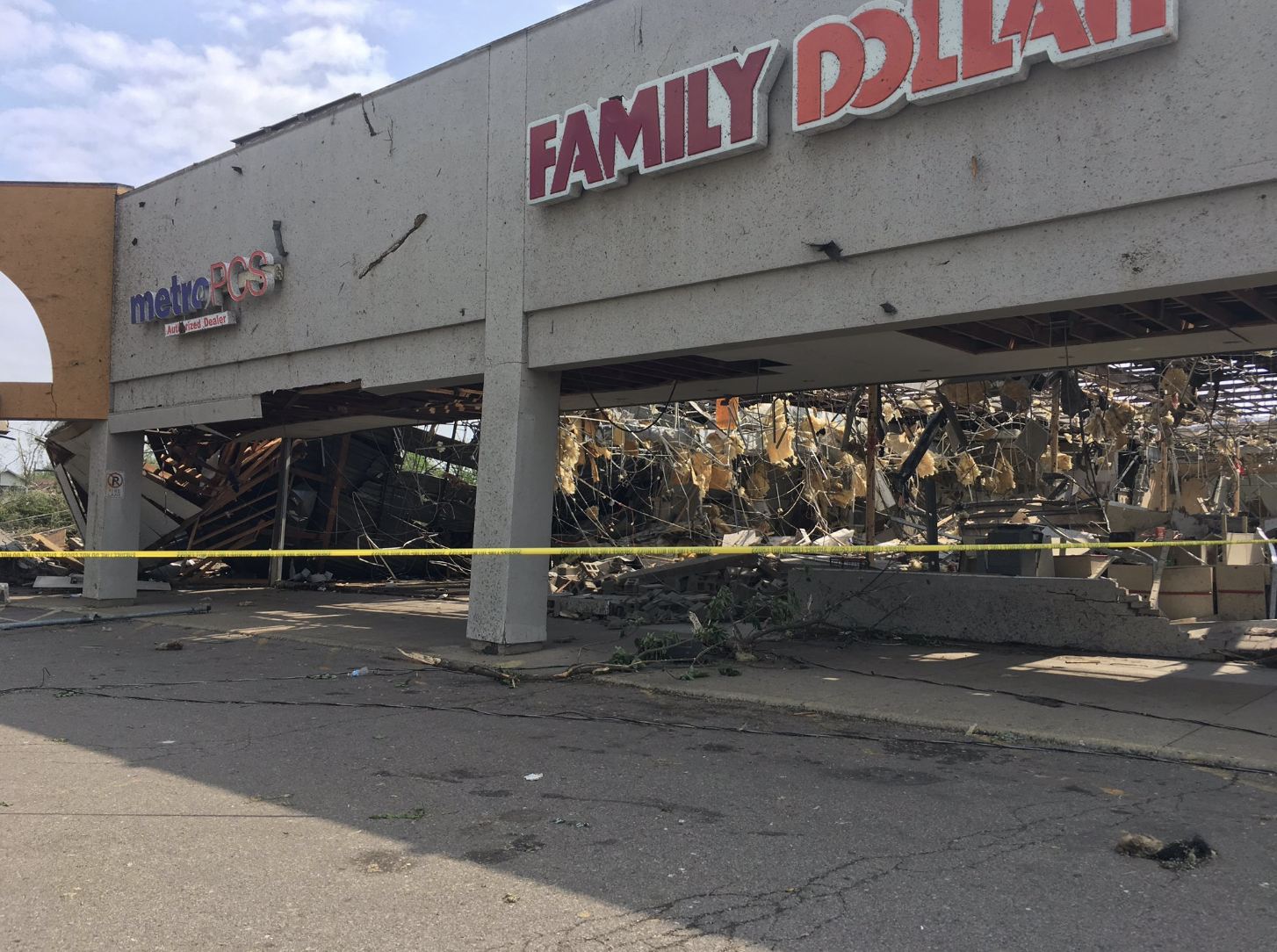 Photos Before And After Pics Of The Tornado Damage In And