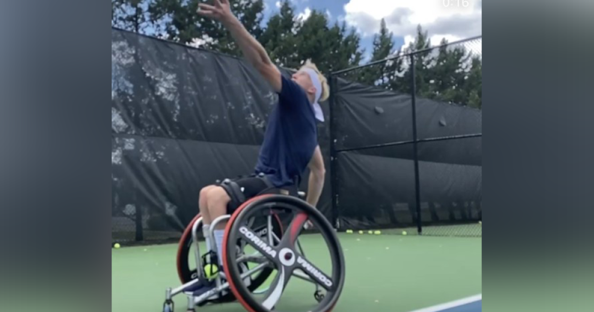 Wheelchair tennis player ready to shine at Paralympics