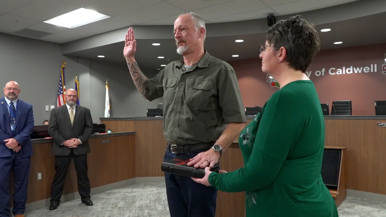Council Member Scott Tilmant and wife