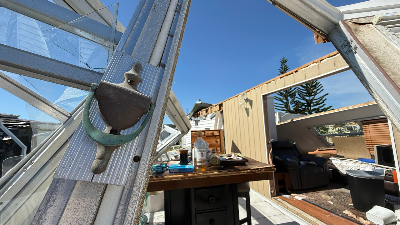 Largo tornado damage