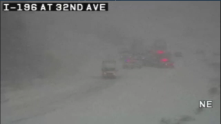 100-cap pileup on I-196 near Hudsonville