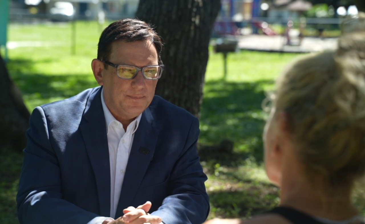 Adam Walser interviews second patient