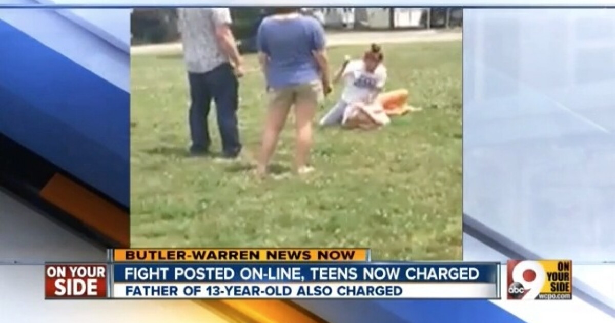 Parent, Teens Charged In Fight Caught On Video (VIDEO)