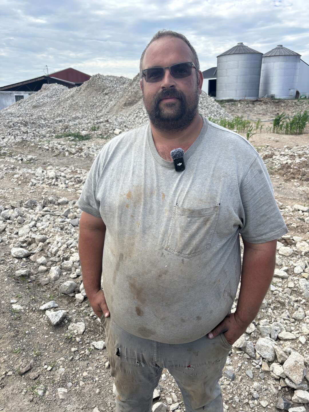 Jacob Guttman is a farmer in the Town of Farmington