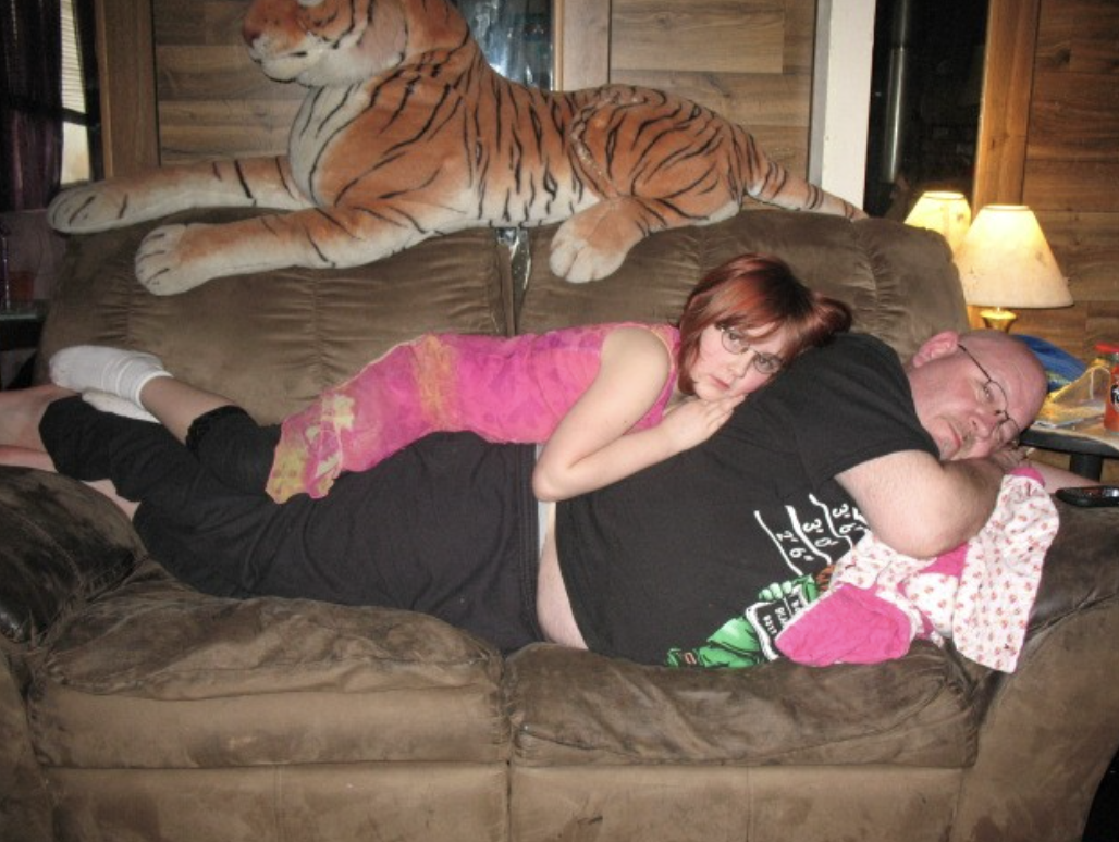 James Martin in a family photo from 2012