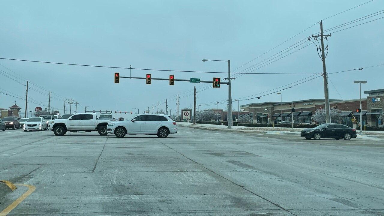 101st & Memorial Tuesday morning 